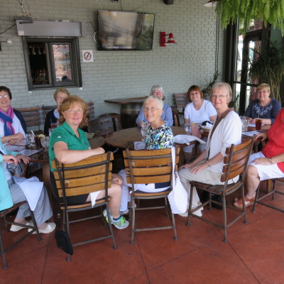 NRC Women's Book Group Lunching at Gaffney's Restaurant in Saratoga
