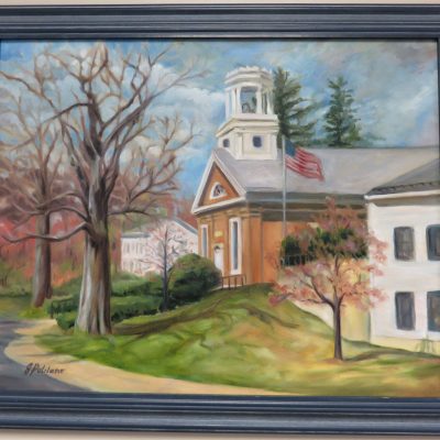 #19 - 8x10” Signed and Numbered Giclee Print of oil painting     by Jennifer Politano “Niskayuna Reformed Church Easter Monday”
-------
Value:  $50.00
Starting Bid:  $28.00
Bid Increments:  $ 3.00
Current Bid:  $40.00
